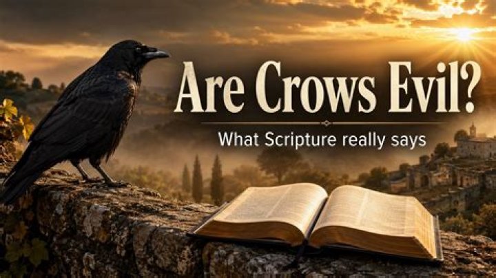 Are crows evil?