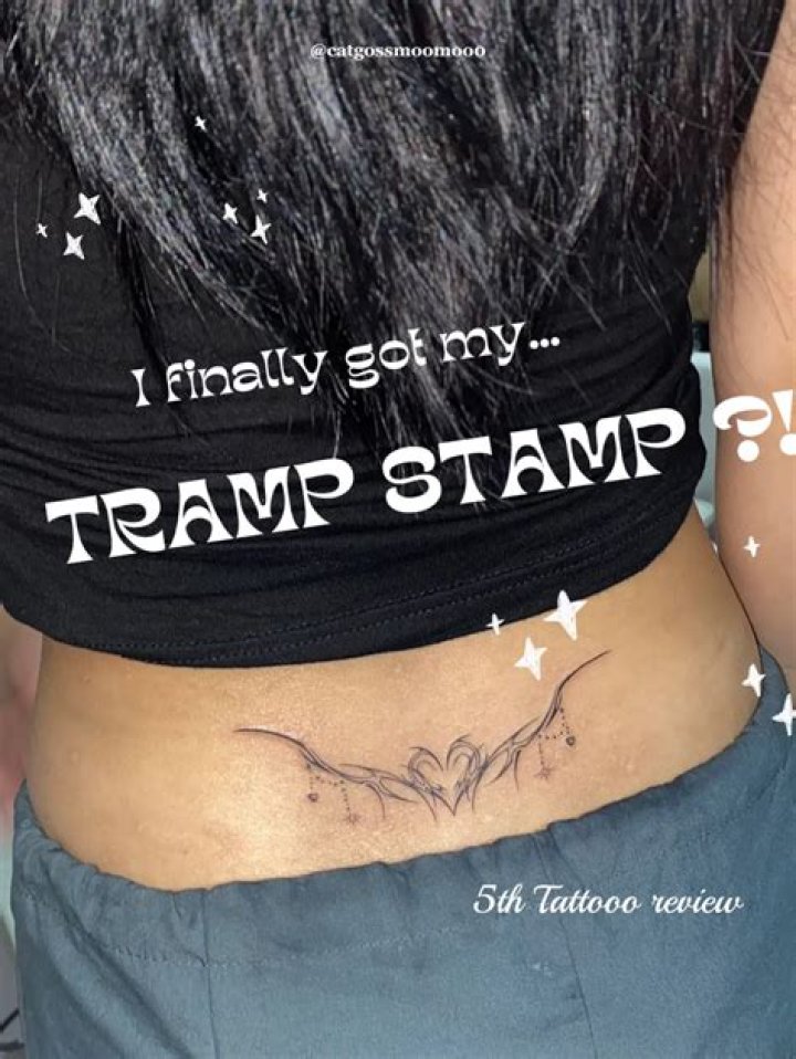 How do you hide a tramp stamp?