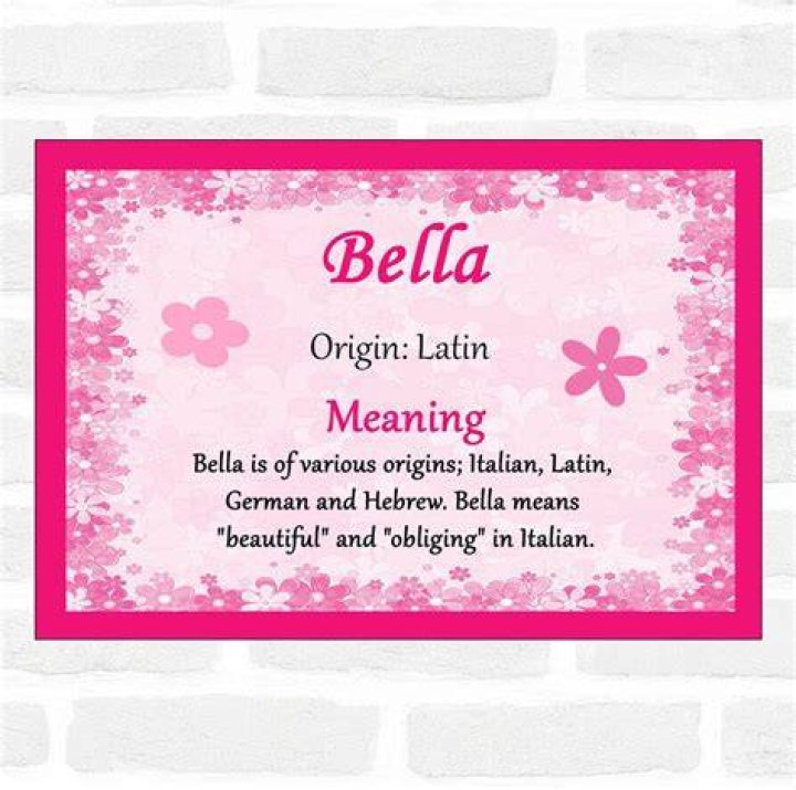 What does Bella mean?